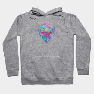 colorful shield Hoodie